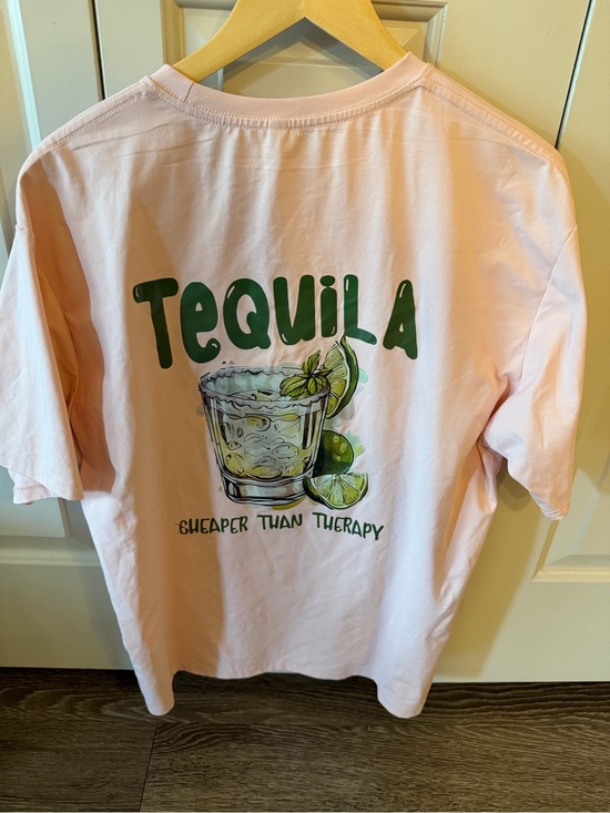 Other - Tequila Graphic Tee in Light Pink